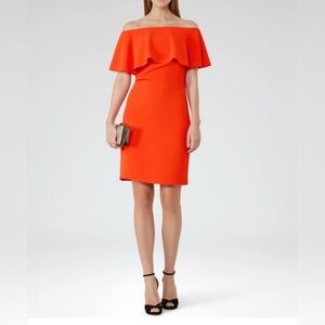Reiss Balm Off The Shoulder Dress Size 4